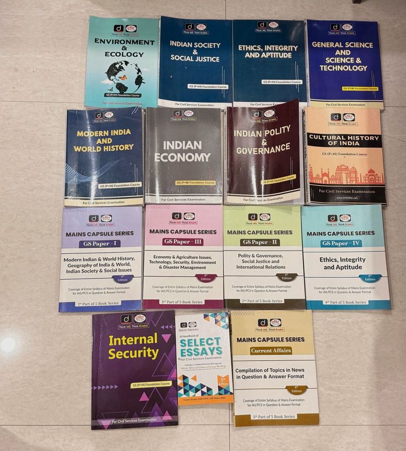 IAS Civil Services Exam Books