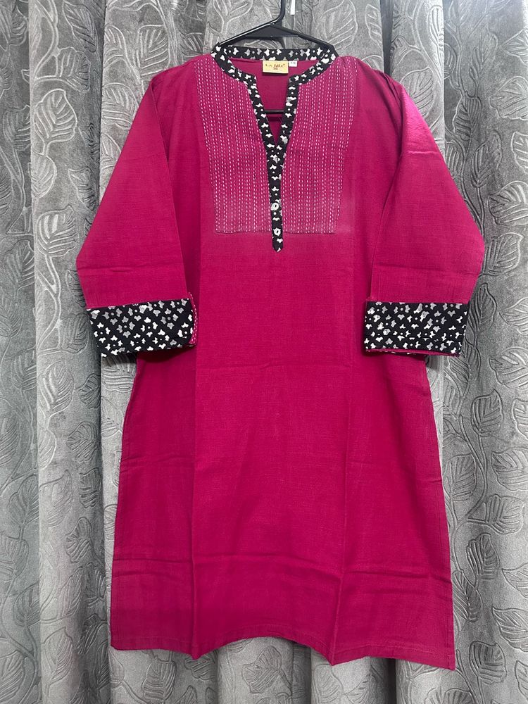 Magenta Kurta