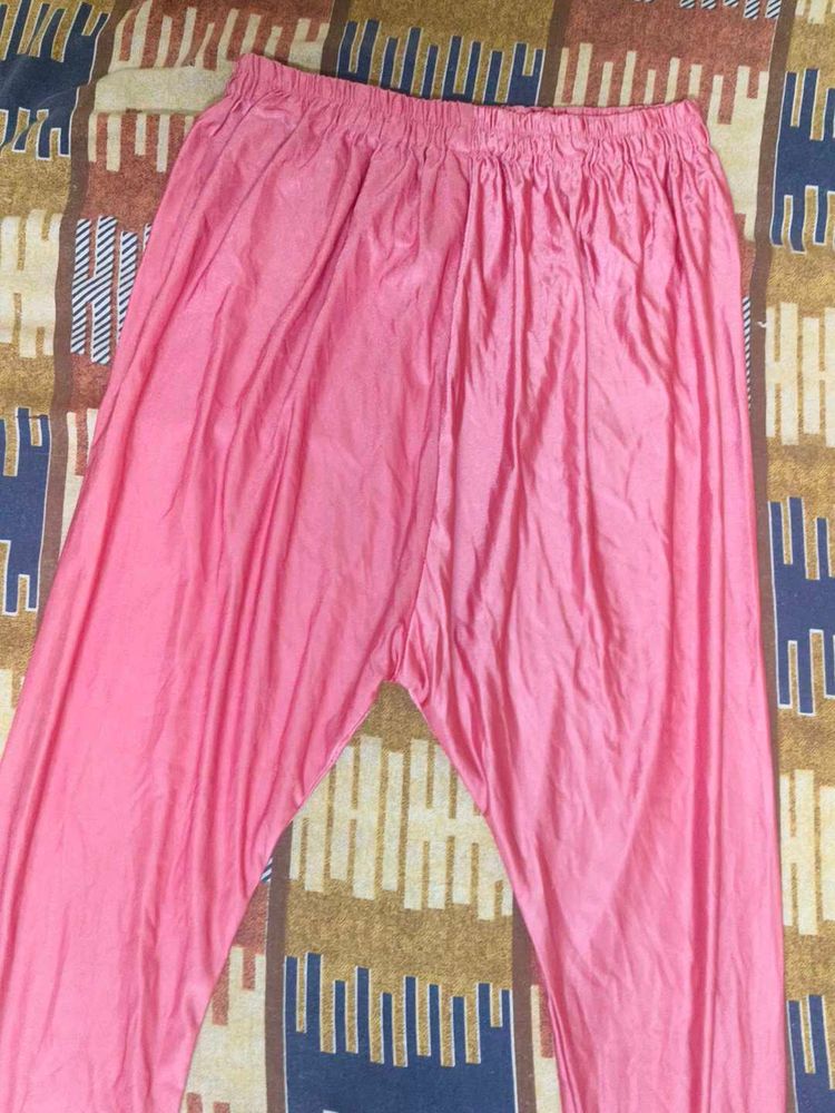 Pink Casual Pants