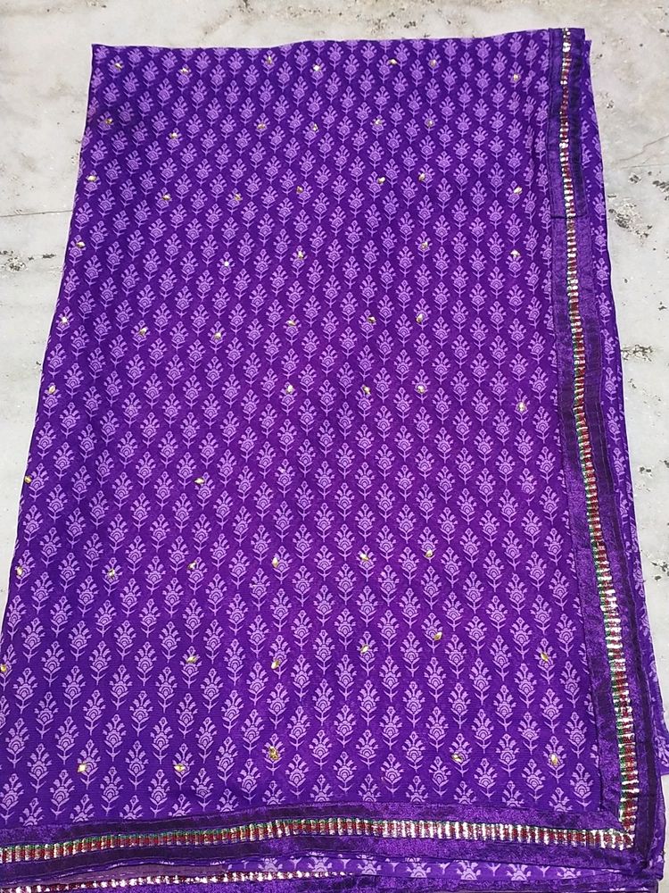 Georgette Sareeee   Small Sized Stiched Blouse