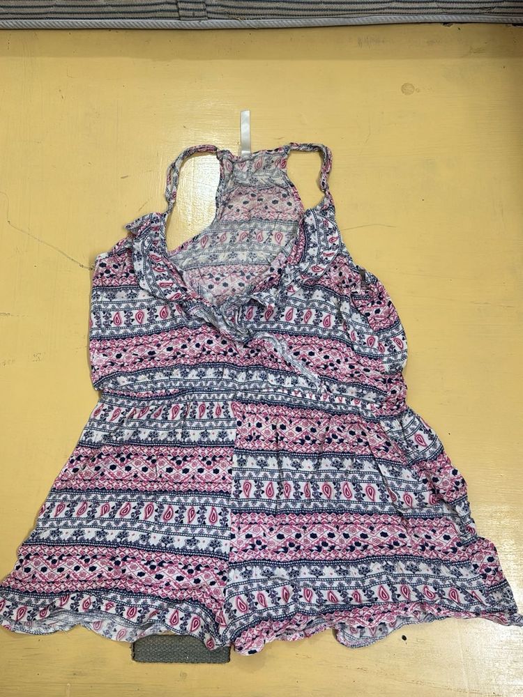 Patterned Romper - Perfect for Summer!