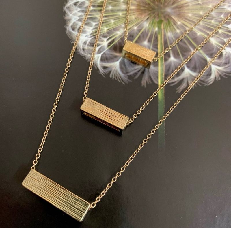 Layered Bar Necklace