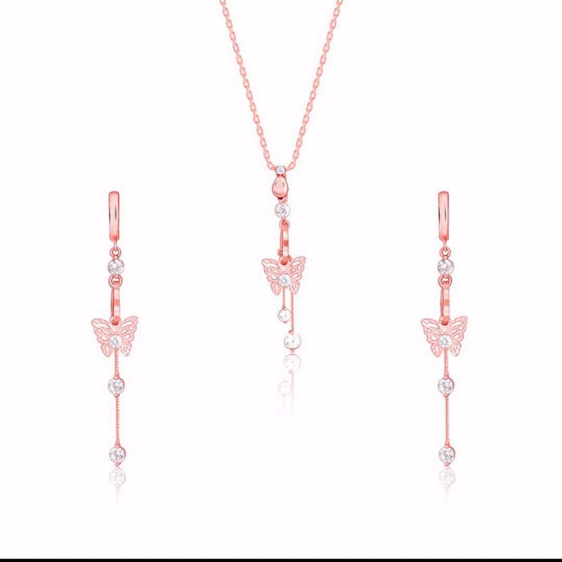 Giva Rose Gold Jewellery Set Combo
