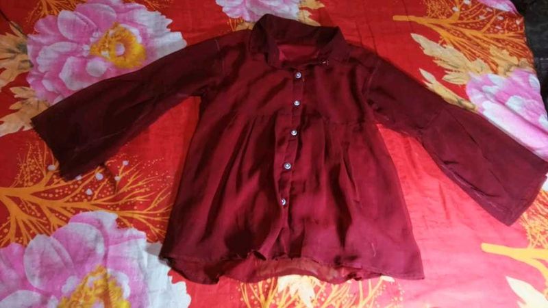 Shirt Type Top