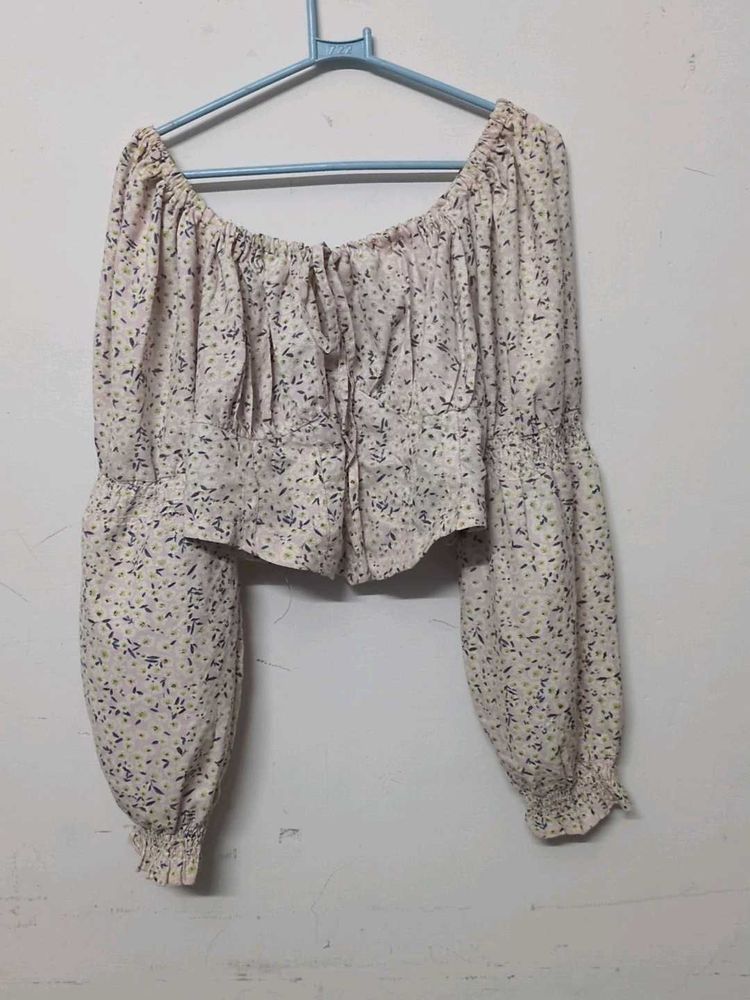 Floral Crop Top
