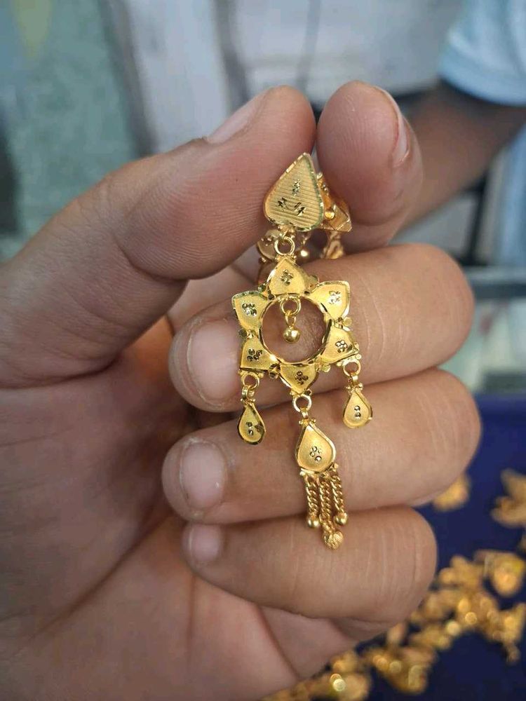Beautiful 22crt Gold Earrings
