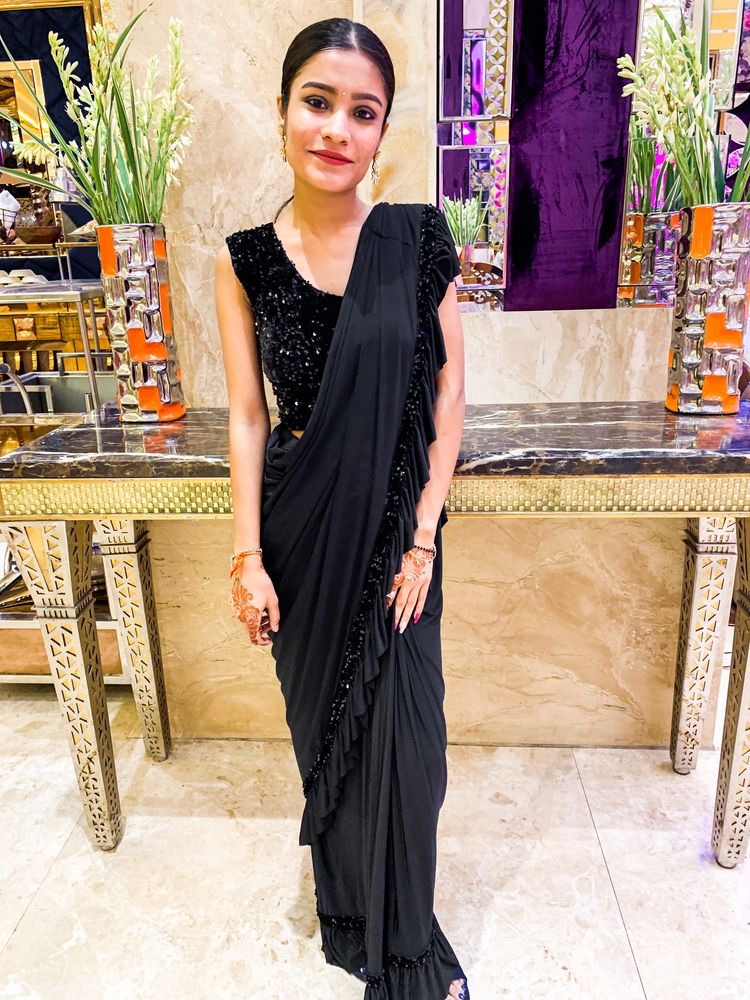Black Saree