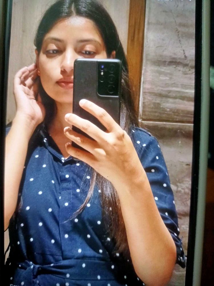 Dress polka dotted
