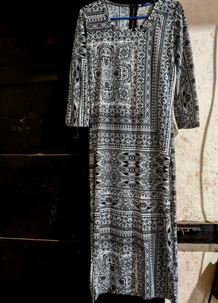 Patterned Maxi Dress