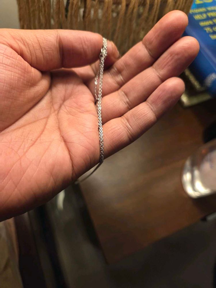 Silver Chain Necklace Pure
