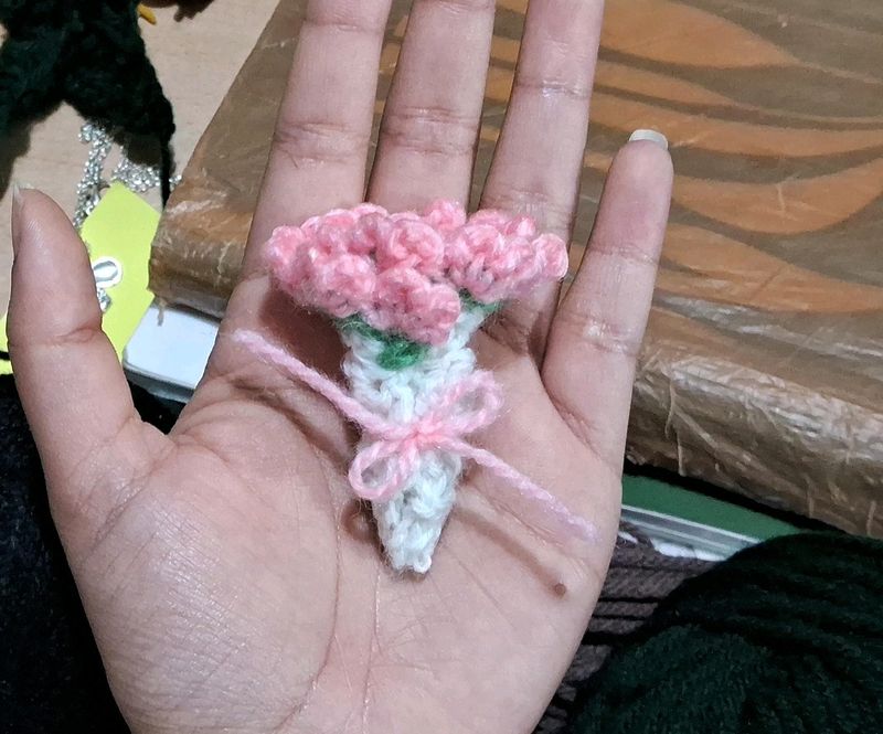 Crochet Mini Bouquet For Your Loved Ones💞