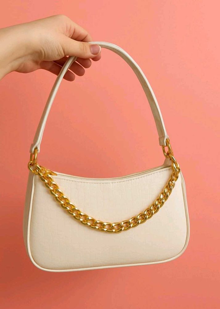 Chain Detail Handbag(New)