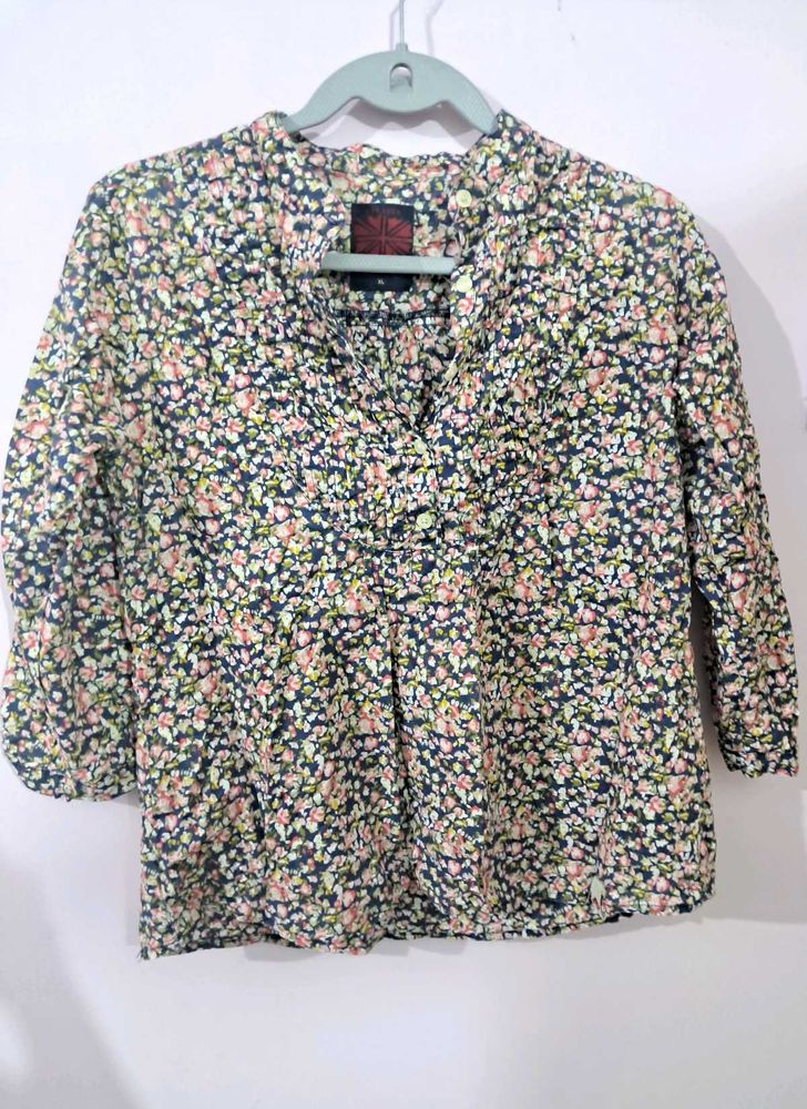 Floral Print Top