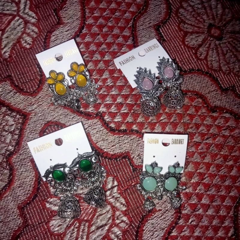 Combo 4 New Earrings