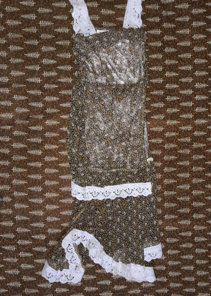 Crochet Lace Strap Dress