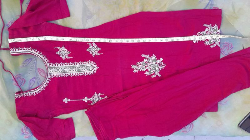 Pant Suit With Dupatta