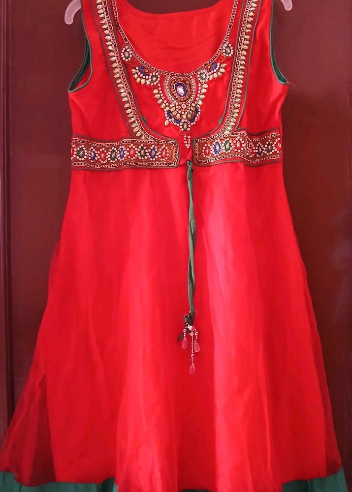 Elegant Red Kurta Set