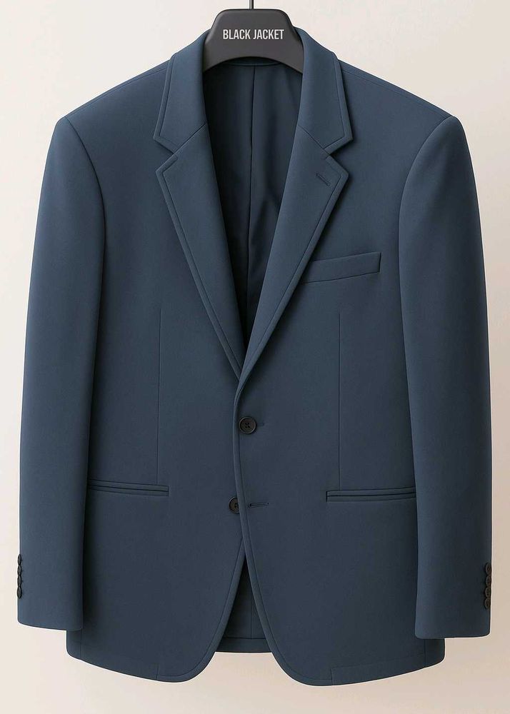 Navy Blue Blazer - Modern Fit