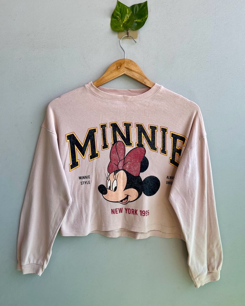 Authentic ZARA DISNEY Brand Premium Crop Top