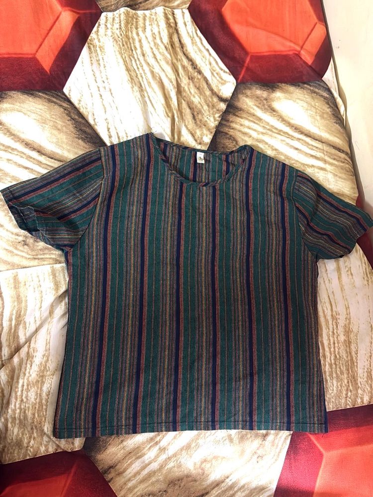 Striped Vintage Style T-Shirt