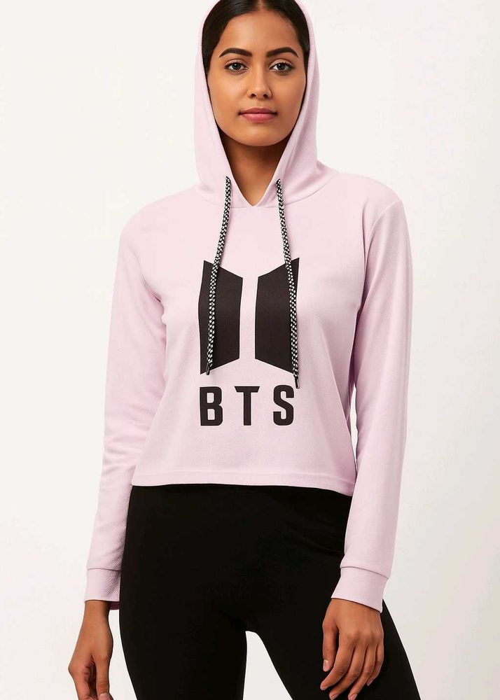 BTS print Hoodie - Lavender 🪻
