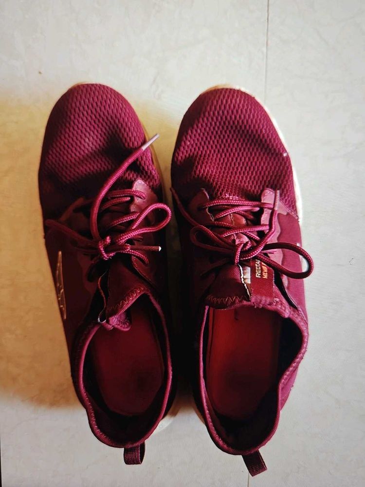 Maroon Sneakers