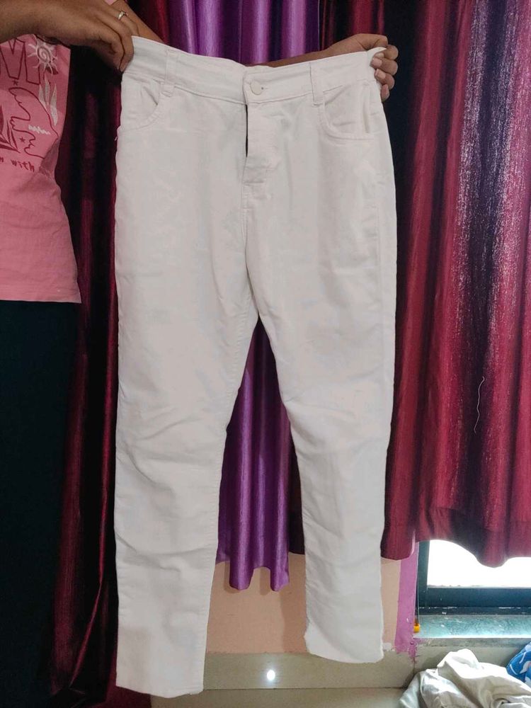White Denim Jeans