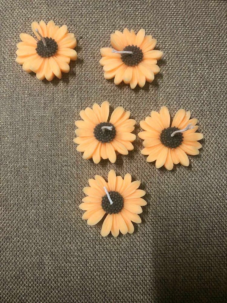 Sunflower Candle