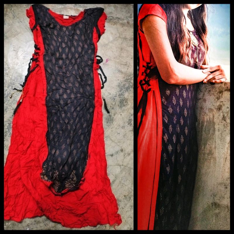 Red Kurta For Girls And Women