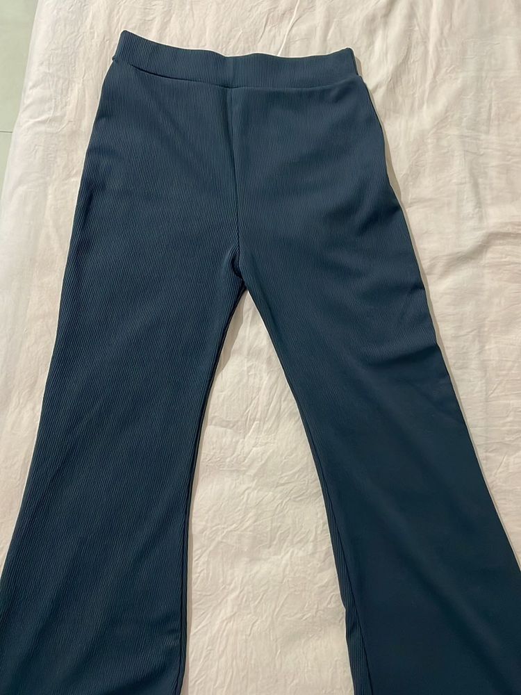 Dark Grey Flare Leggings