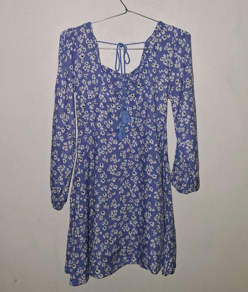Floral Print Mini Dress