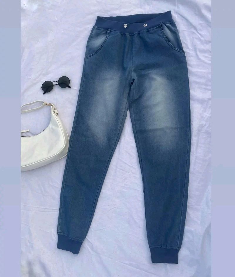 Denim Trousers For Women