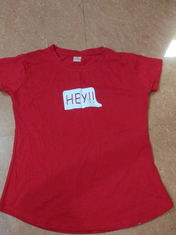 Classic Blood Red T Shirt