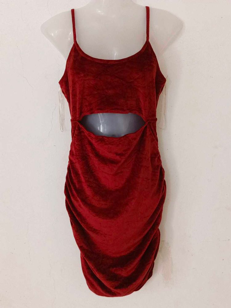 VELVET BODYCON