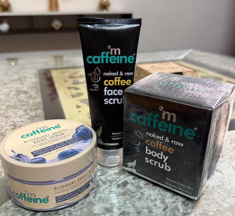 Mcaffeine Body And Face Scrub Combo