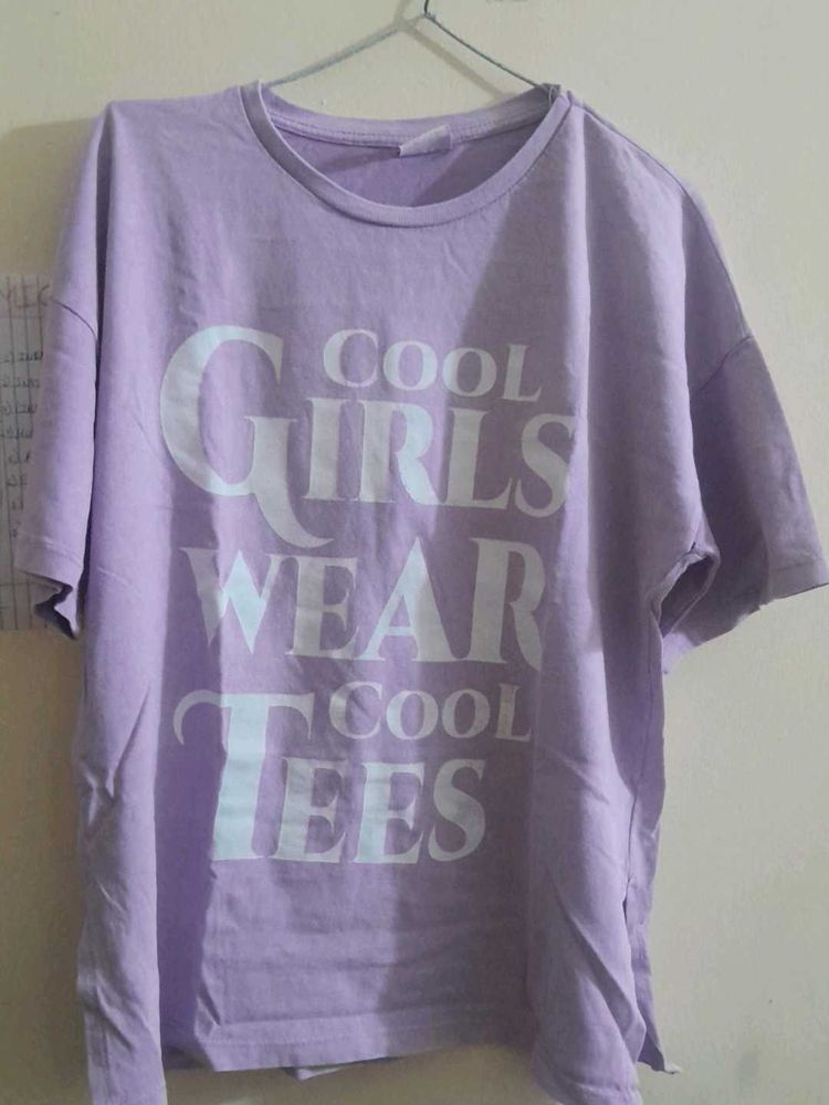 ZARA Lavender T Shirt