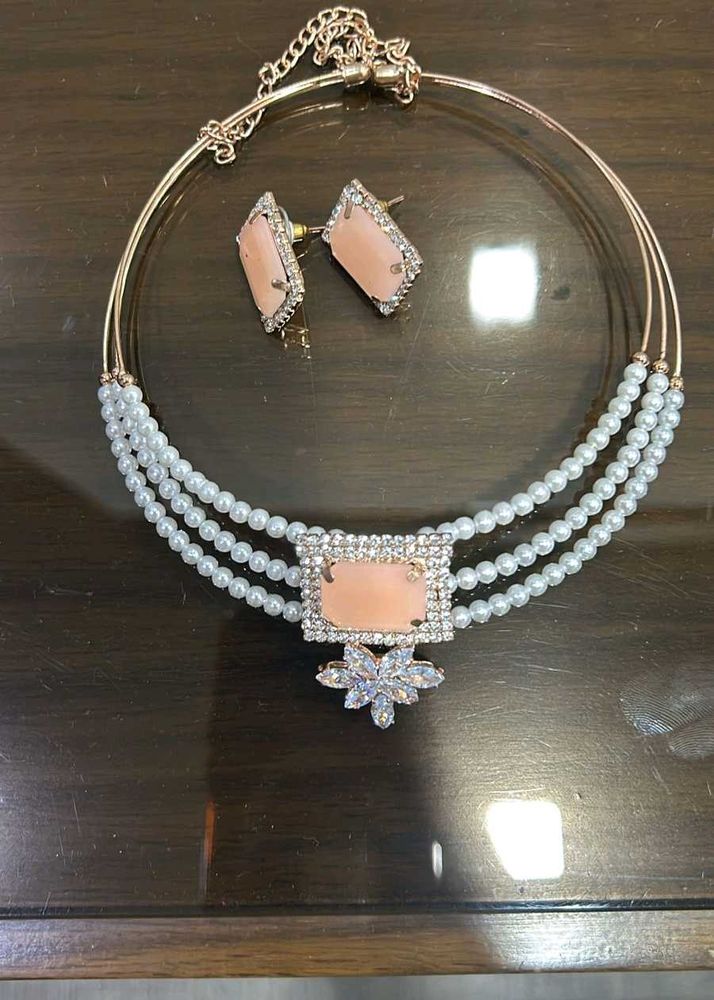 Price Drop🔥Chokar Necklace With Earrings