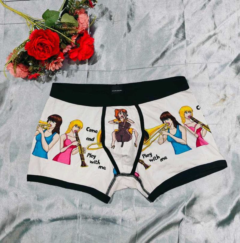 Cartoon Print Boxers