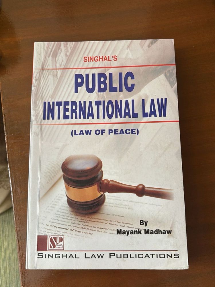 Public International Law Book