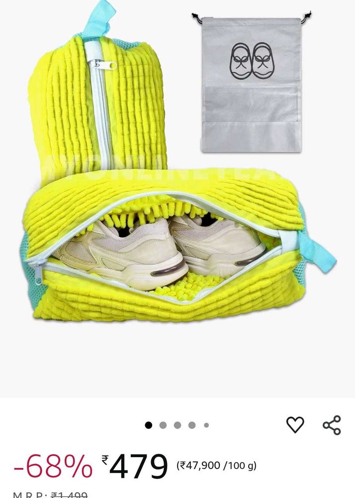 Shoe Washing Machine Bag