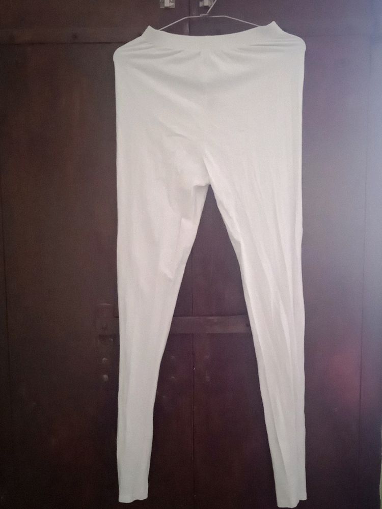 Unused White Legging
