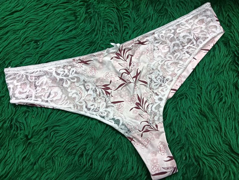 Floral soft 🆕💞 Thong big size