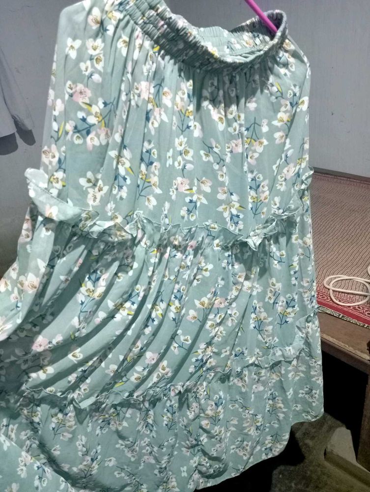 Maxi Floral Skirt