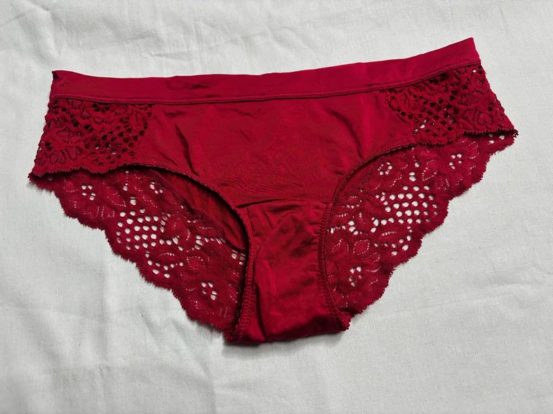 H&amp;M Red Lace Panties