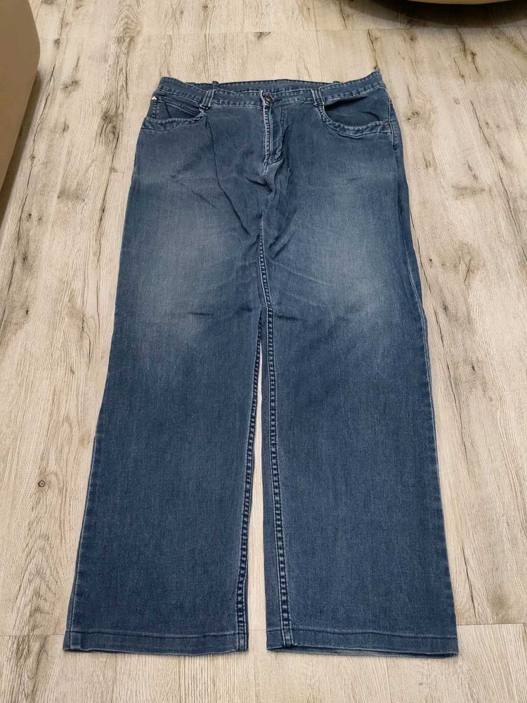 Ma2142 Black dot baggy jeans waist 36 inches