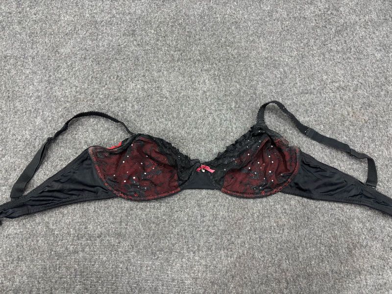 Red Sequin Bra