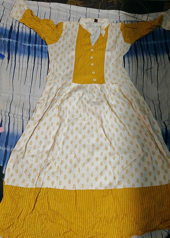 Yellow &amp; White&amp;Red Dress combo