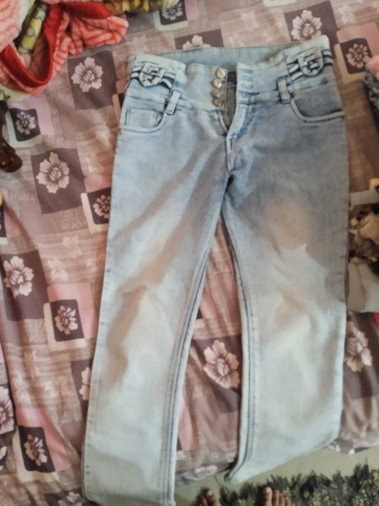 Stylish Light Blue Jeans
