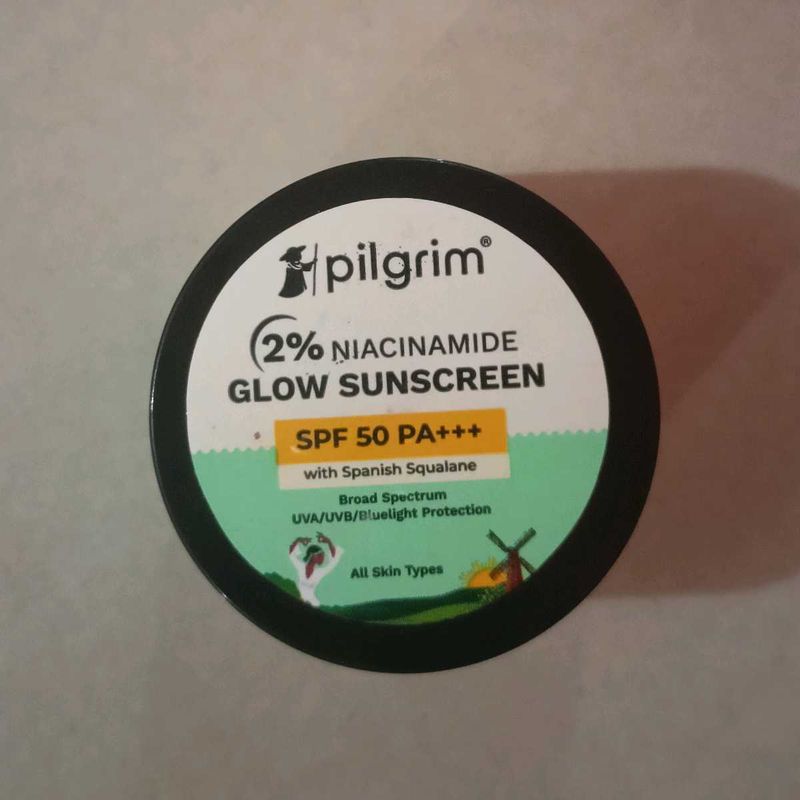 Pilgrim Niacinamide Glow Sunscreen SPF 50