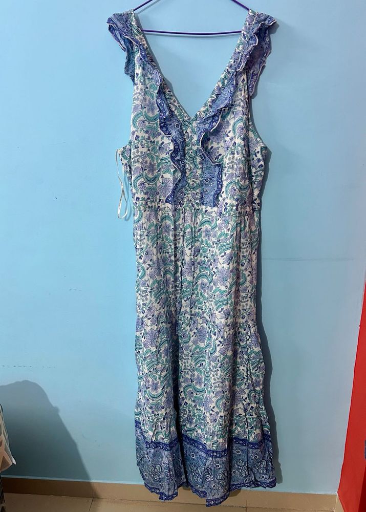 Floral Maxi Dress XXL size